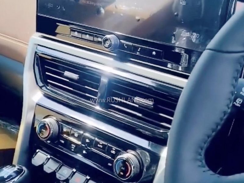 2026 Mahindra Scorpio N facelift interior with new digital display and infotainment screen