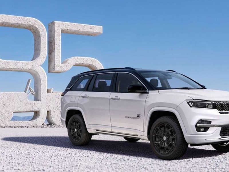 Jeep Meridian 85th Anniversary Edition limited edition three-row SUV launch