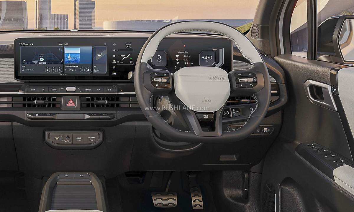 Kia Syros EV electric SUV with 526 km range, Level 2 ADAS, and lifetime battery warranty