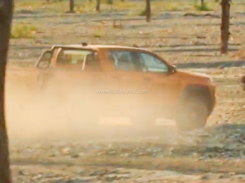 Toyota Hilux new generation teaser showing sharper exterior design and modern cabin layout