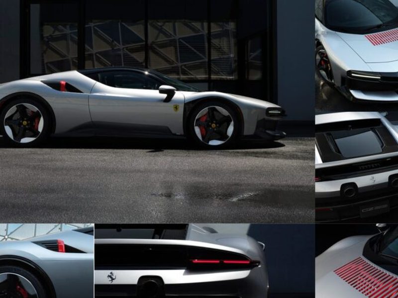 Ferrari CZ26 one-off bespoke supercar based on SF90 platform, custom design