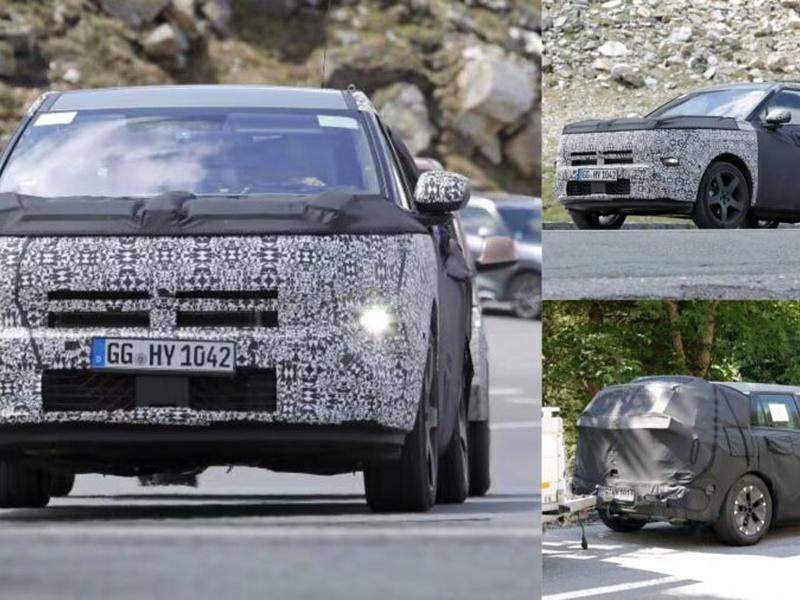 Next-generation Hyundai Tucson test mule spotted with heavy camouflage during Austrian Alps testing