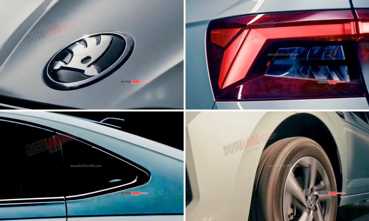 2026 Skoda Slavia facelift teased with new front grille and LED taillights design