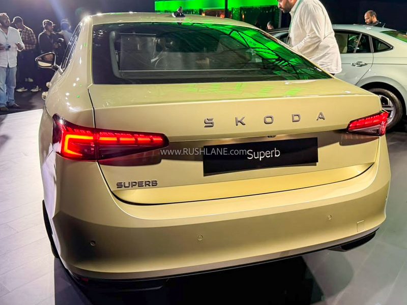 New fourth-generation Skoda Superb diesel India sedan revealed for 2027 launch
