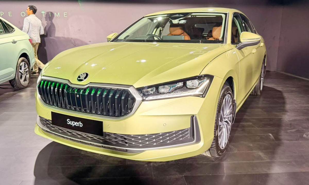 New fourth-generation Skoda Superb diesel India sedan revealed for 2027 launch