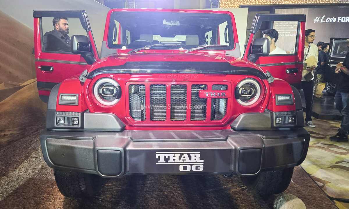 Mahindra Thar OG launch three-door SUV with new platform and features