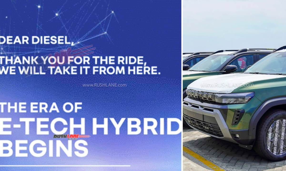 Renault Duster Hybrid launch teaser targeting diesel buyers with strong-hybrid powertrain