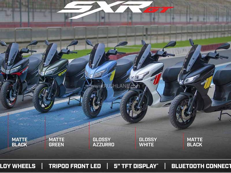 Aprilia SXR GT launch: Aprilia SXR GT 125 and 175 scooters launched in India with new hp-e engines and 14-inch wheels
