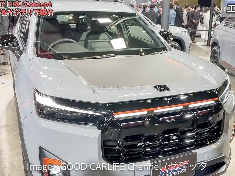 Honda Elevate facelift with new LED headlights inspired by WR-V TrailSport HRC Concept