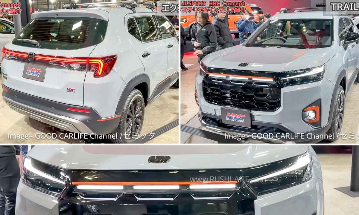 Honda Elevate facelift with new LED headlights inspired by WR-V TrailSport HRC Concept