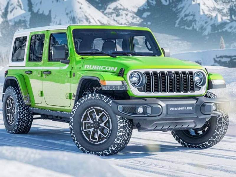 Jeep Wrangler Whitecap Edition with bright white roof and grille, limited edition off-road SUV India